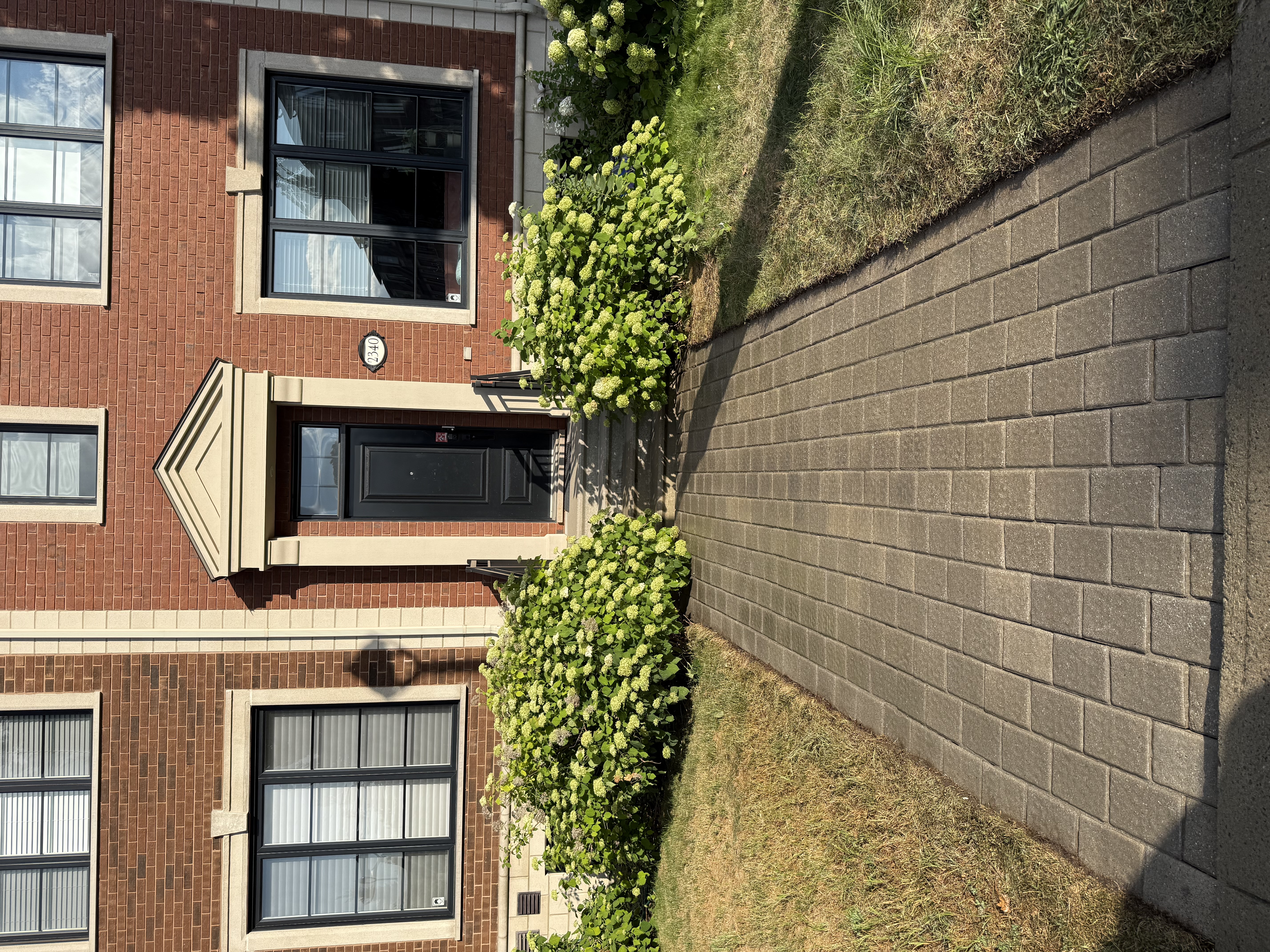 After — paver work